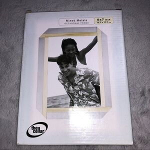 The Cellar Mixed Metal Octagonal Photo Frame